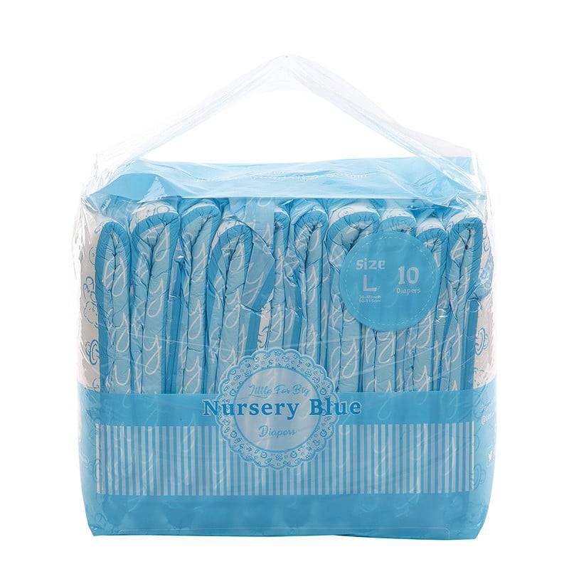 LFB - Nursery Blue Adult Diapers image 0