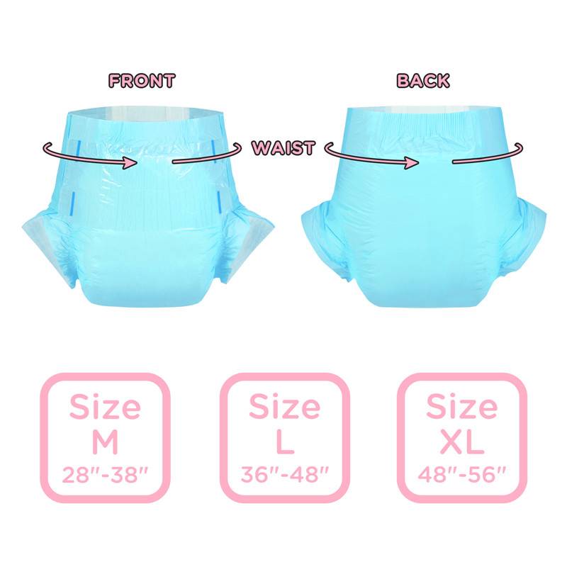 LFB - ABDry Blue Adult Diapers image 7