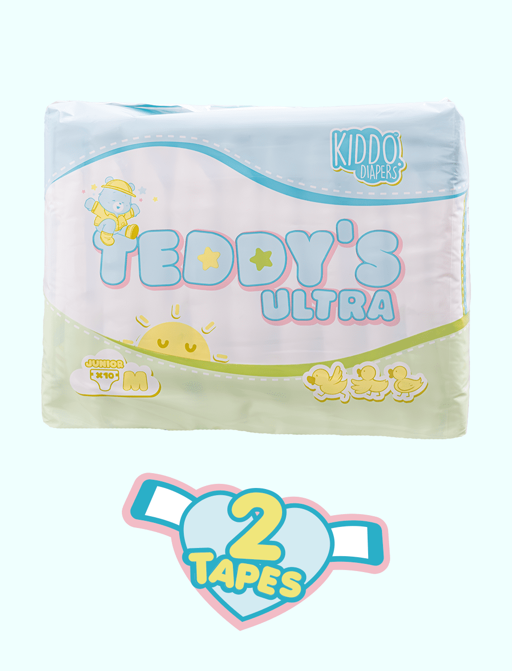 Kiddo - Teddy Ultra 2 Tape Adult Diapers image 0