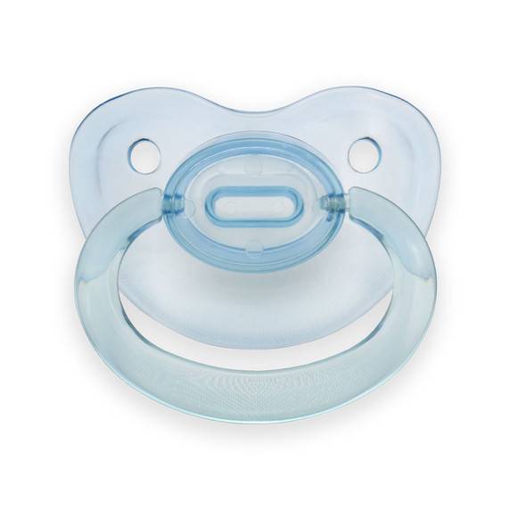 Rearz- Size 6 Adult Pacifier - Crystal Blue image