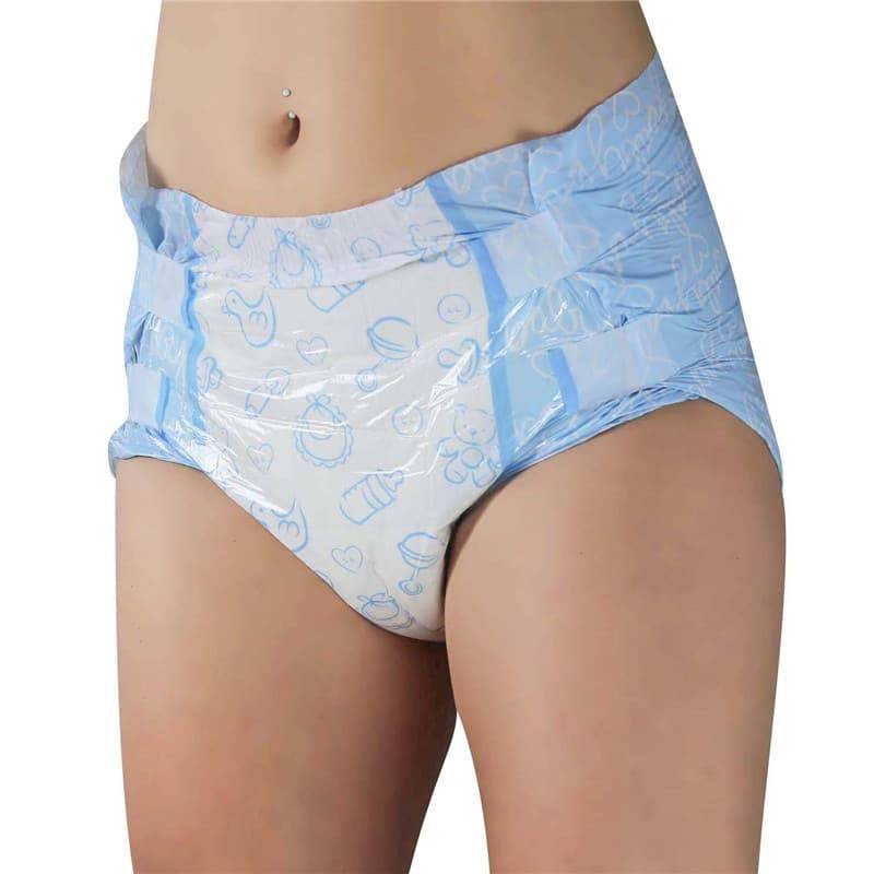 LFB - Nursery Blue Adult Diapers image 3