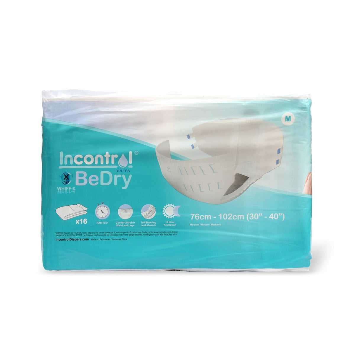 InControl - BeDry Premium Incontinence Briefs image 2