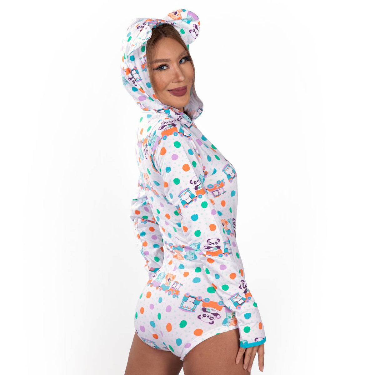 Rearz - Critter Caboose Hooded Bodysuit image 1