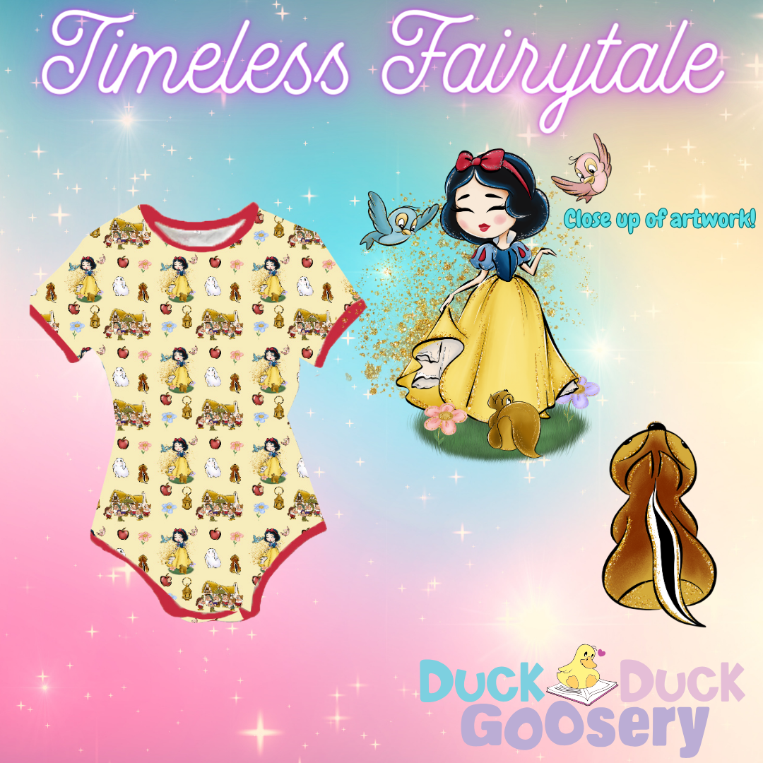 Duck Duck Goosery - Wishing Well Timeless Fairytale Bodysuit