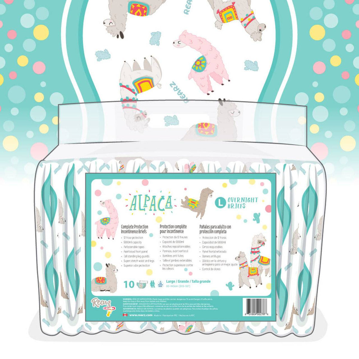 Rearz - Alpaca Adult Diapers image 3