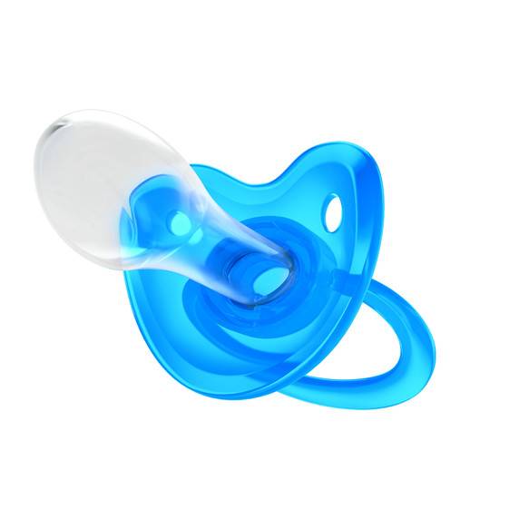 Rearz - Crystal Fixx Size 10 Adult Pacifier - True Blue image