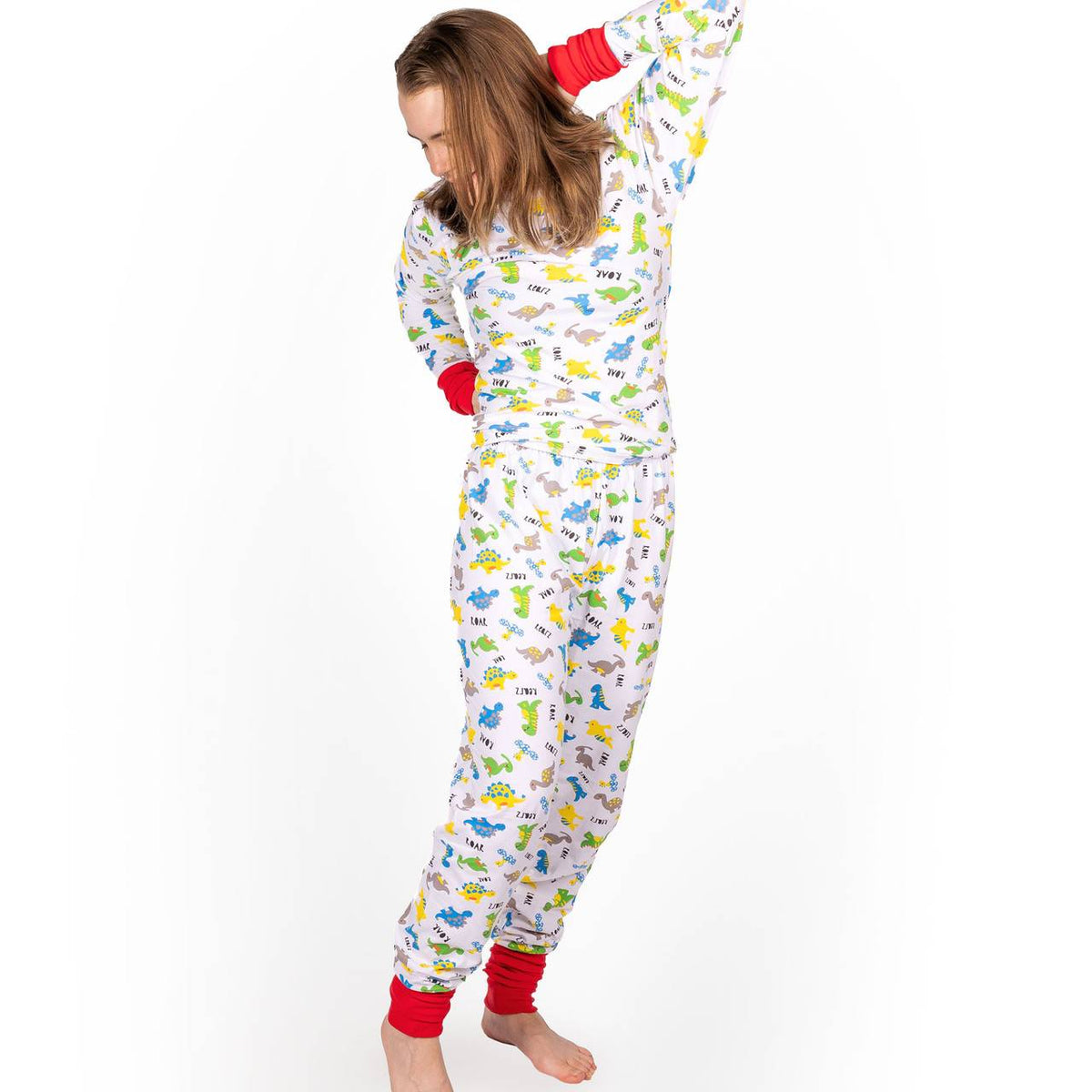 Rearz - Dinosaur Adult Footed Jammies image 1