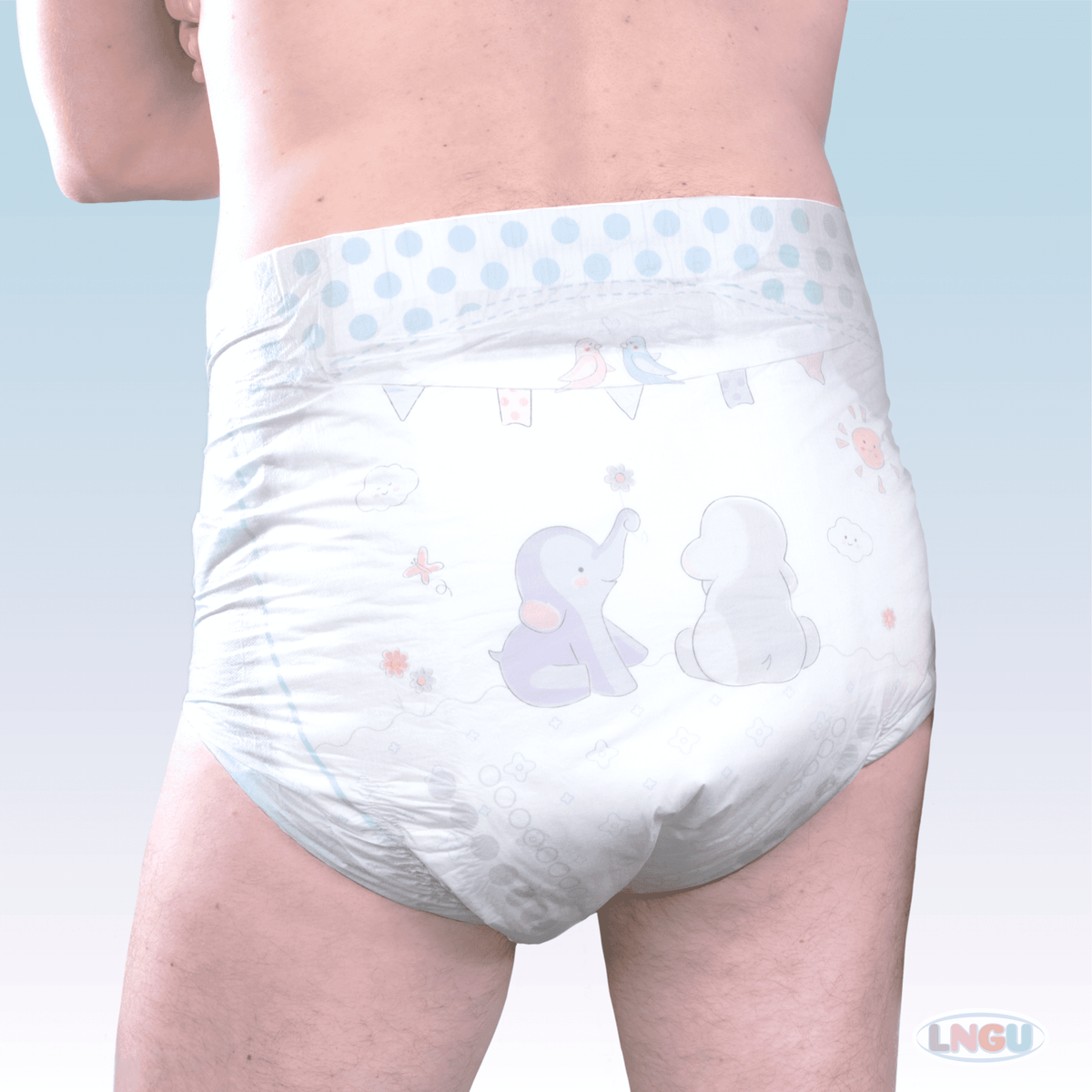 LNGU - Big Ears Baby Adult Diapers image 6