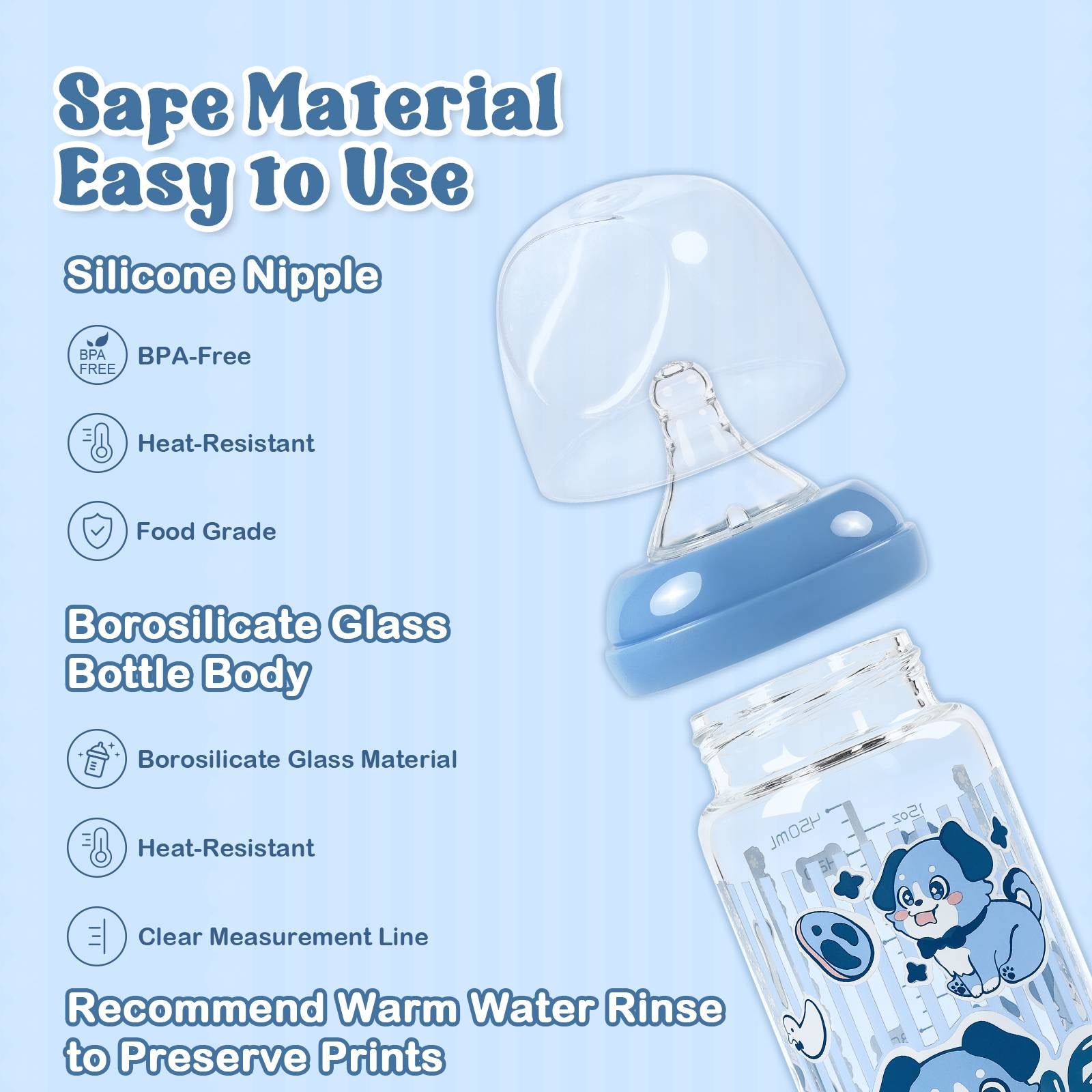 LFB - Little Blue Adult Baby Bottle image 5