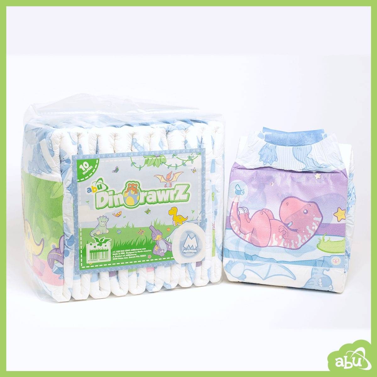 ABU - DinoRawrZ Adult Diapers image 2