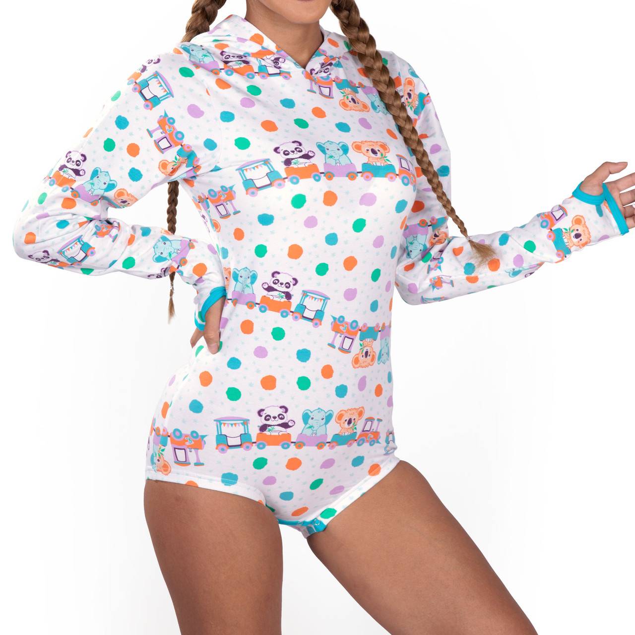 Rearz - Critter Caboose Hooded Bodysuit image 6