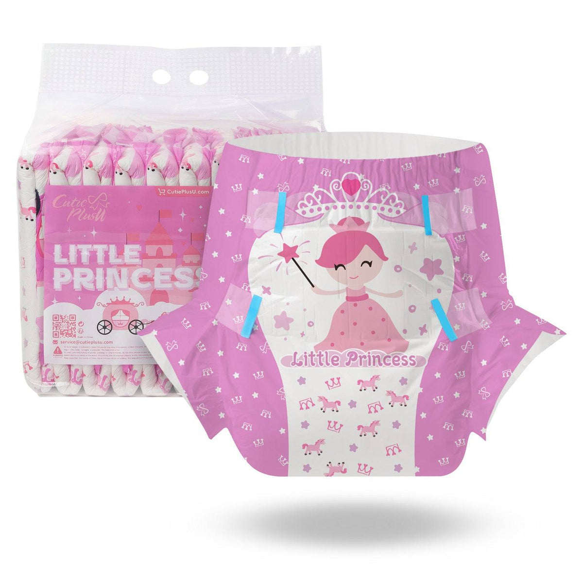 CutiePlusU - Little Princess Adult Diapers image 0