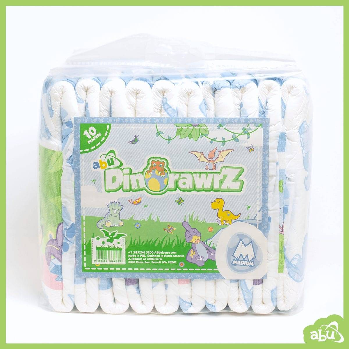 ABU - DinoRawrZ Adult Diapers image 1