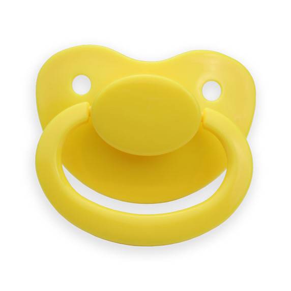 Rearz- Size 6 Adult Pacifier - Yellow image