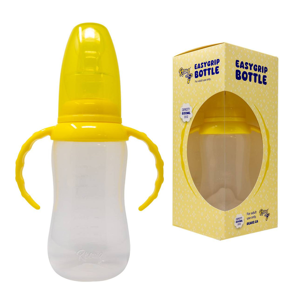 Rearz Yellow Easy Grip Adult Bottle image 0