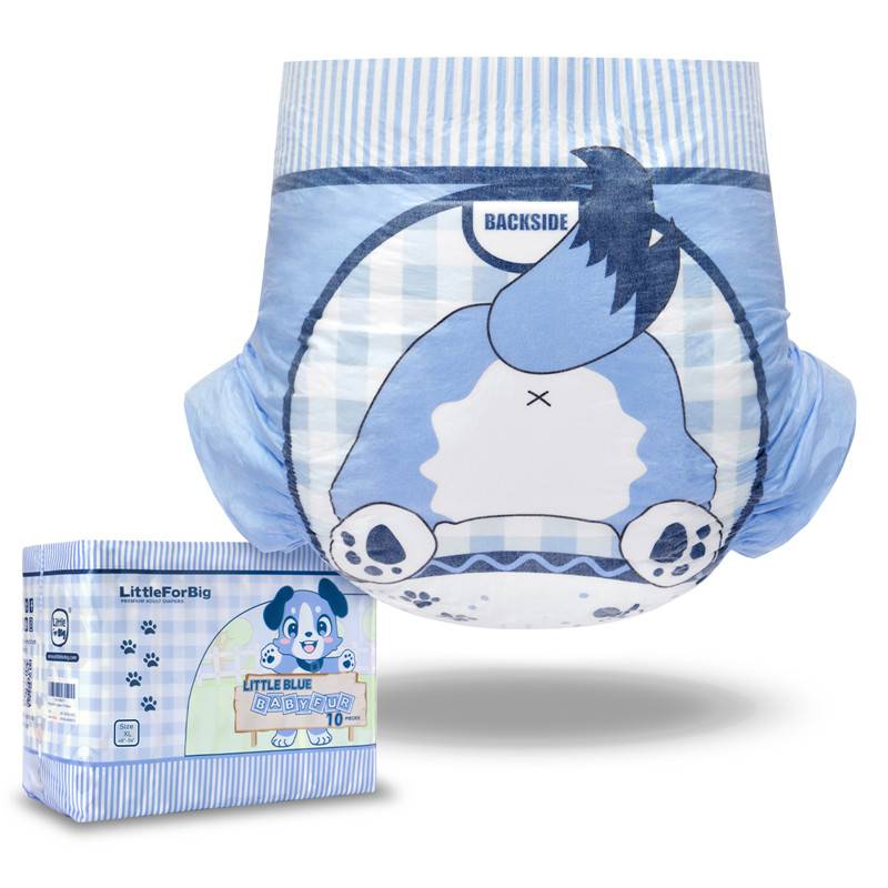 LFB - Little Blue BabyFur Adult Diapers image 2