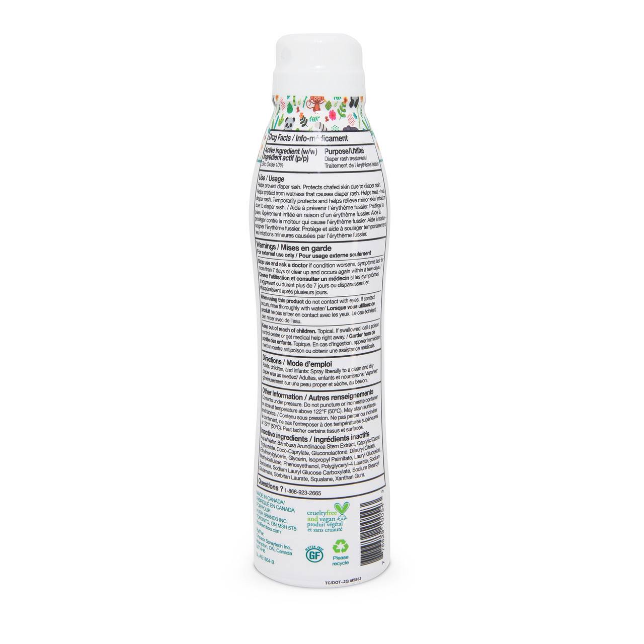 Natural Zinc Diaper Spray image 1
