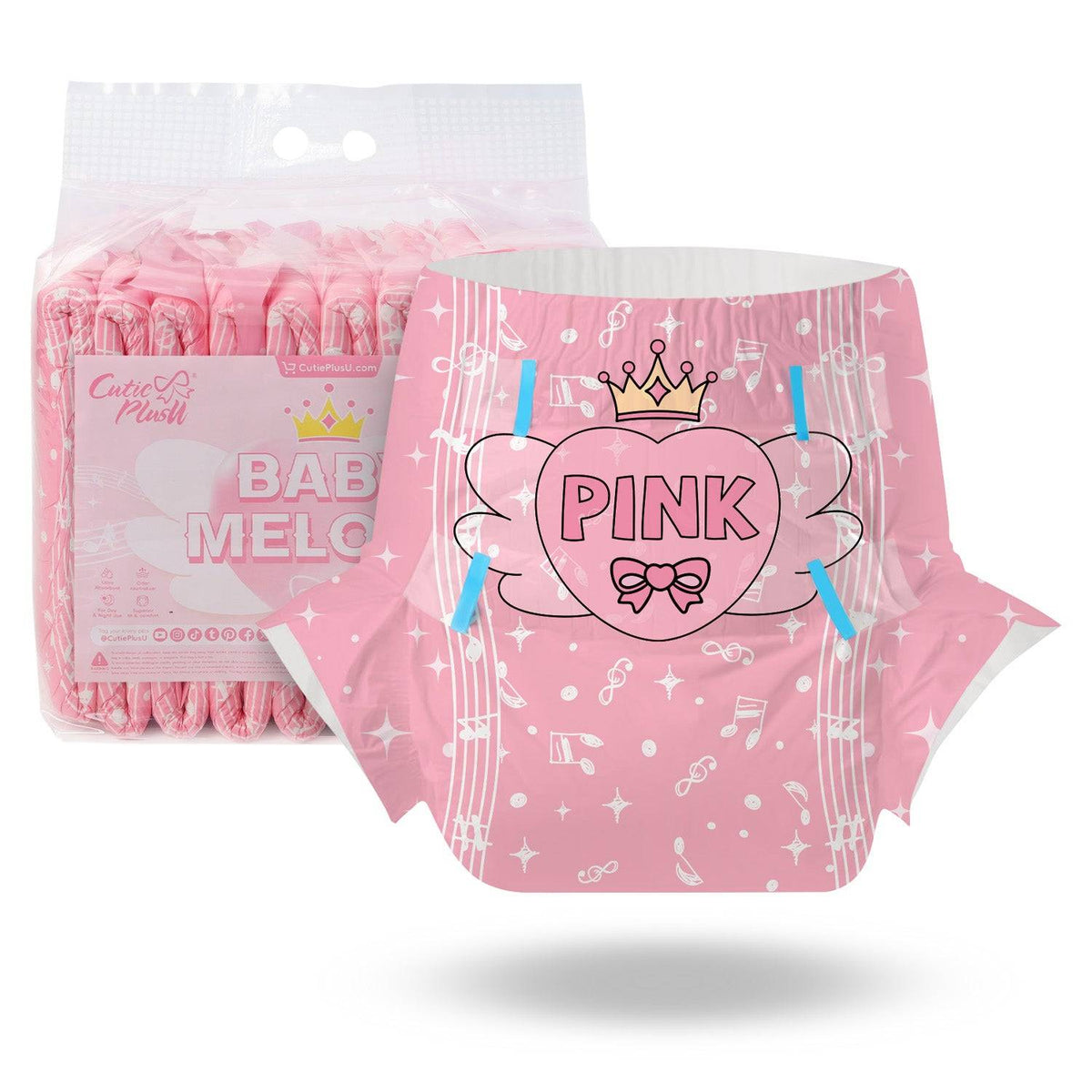 CutiePlusU - Baby Melody Adult Diapers image 1