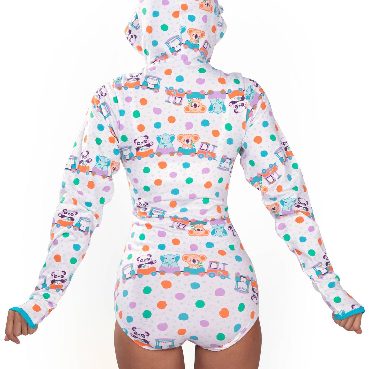 Rearz - Critter Caboose Hooded Bodysuit image 2