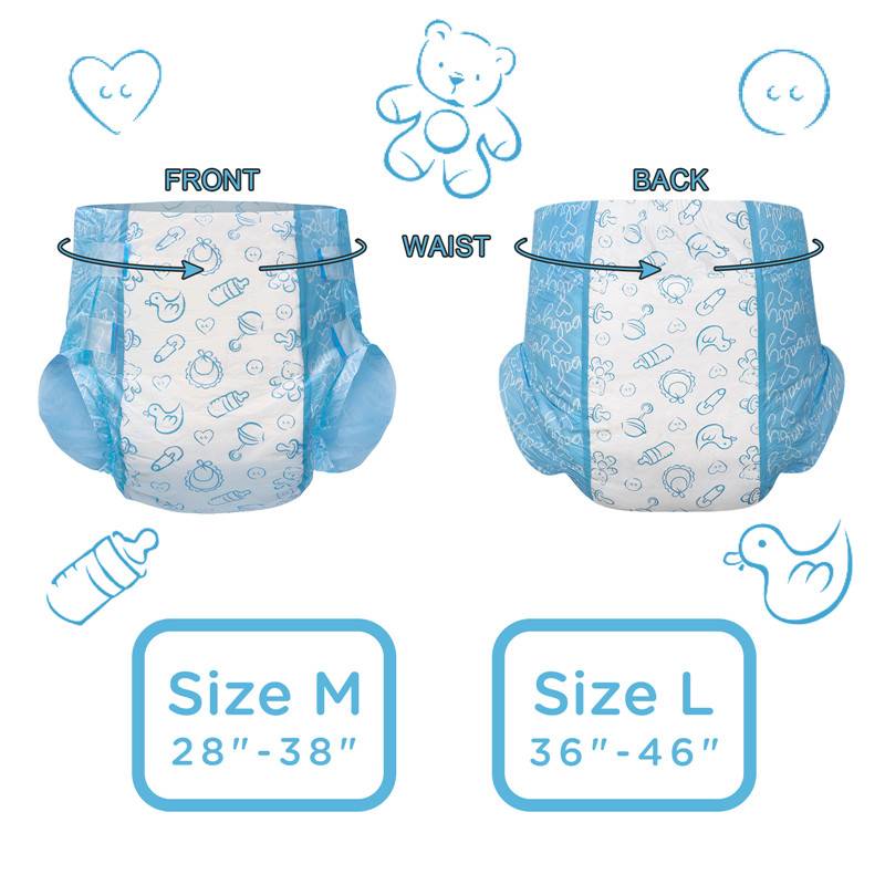 LFB - Nursery Blue Adult Diapers image 5