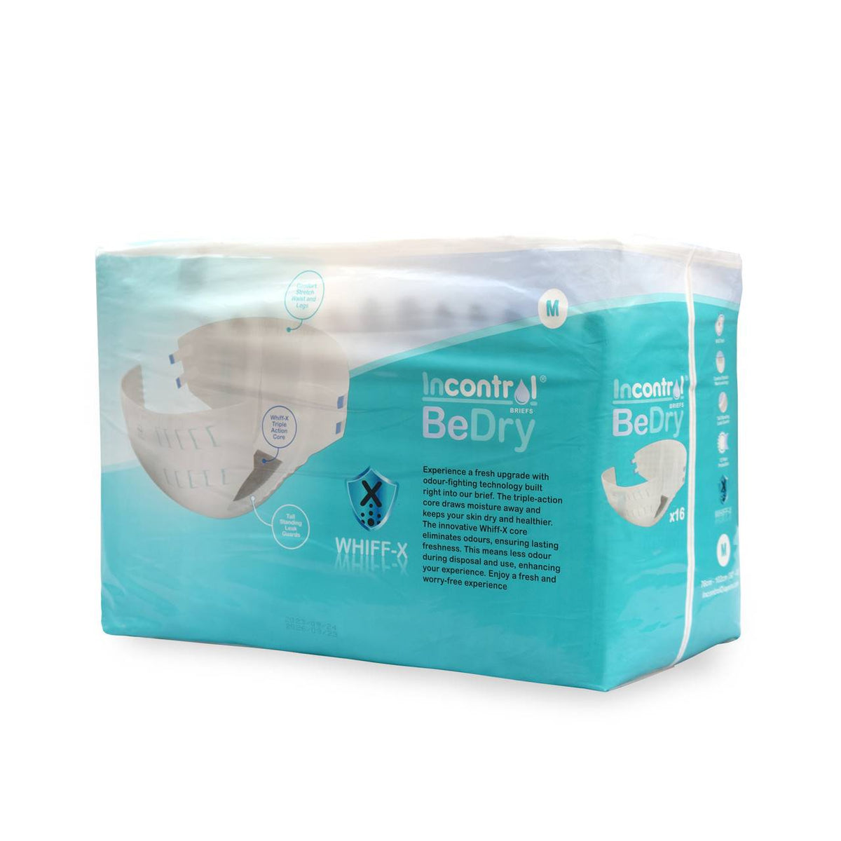 InControl - BeDry Premium Incontinence Briefs image 1