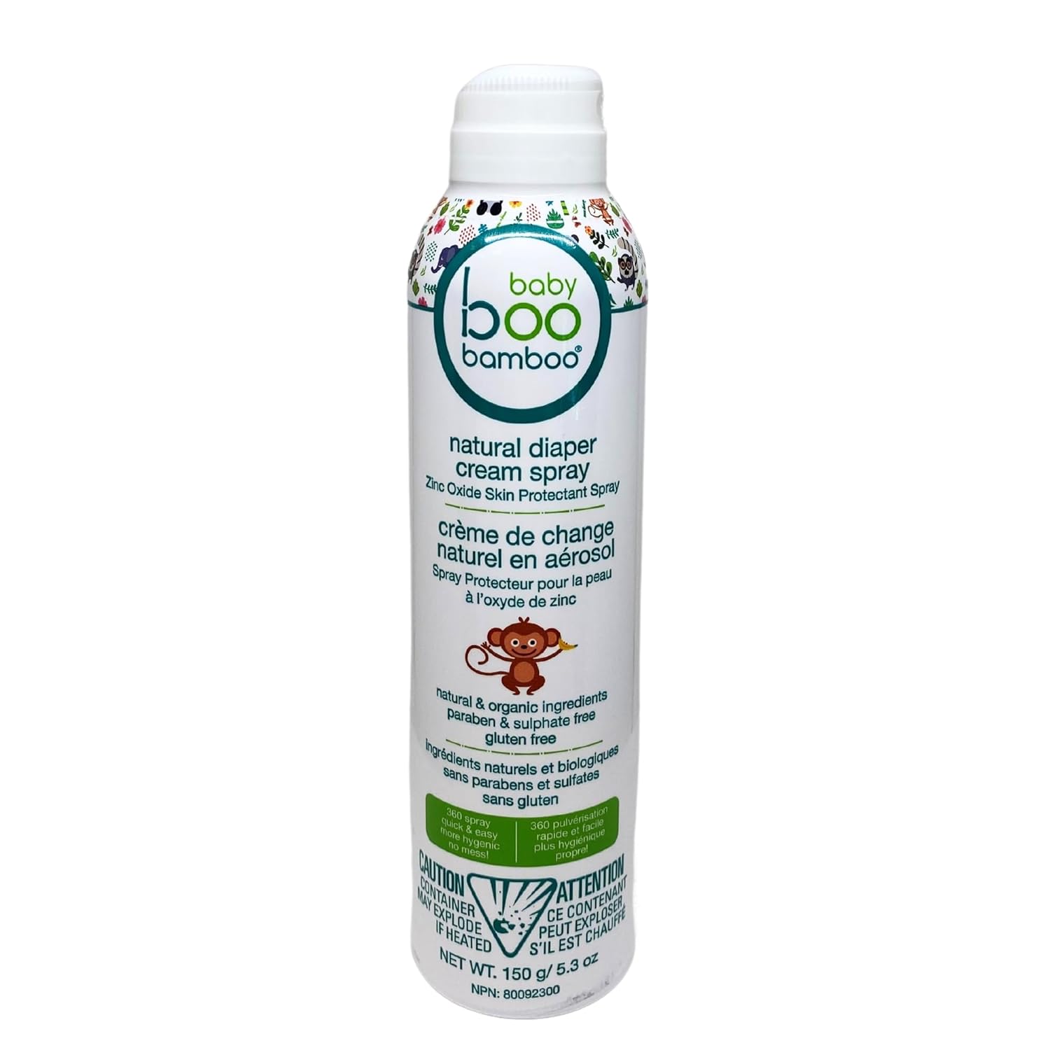Natural Zinc Diaper Spray image 0