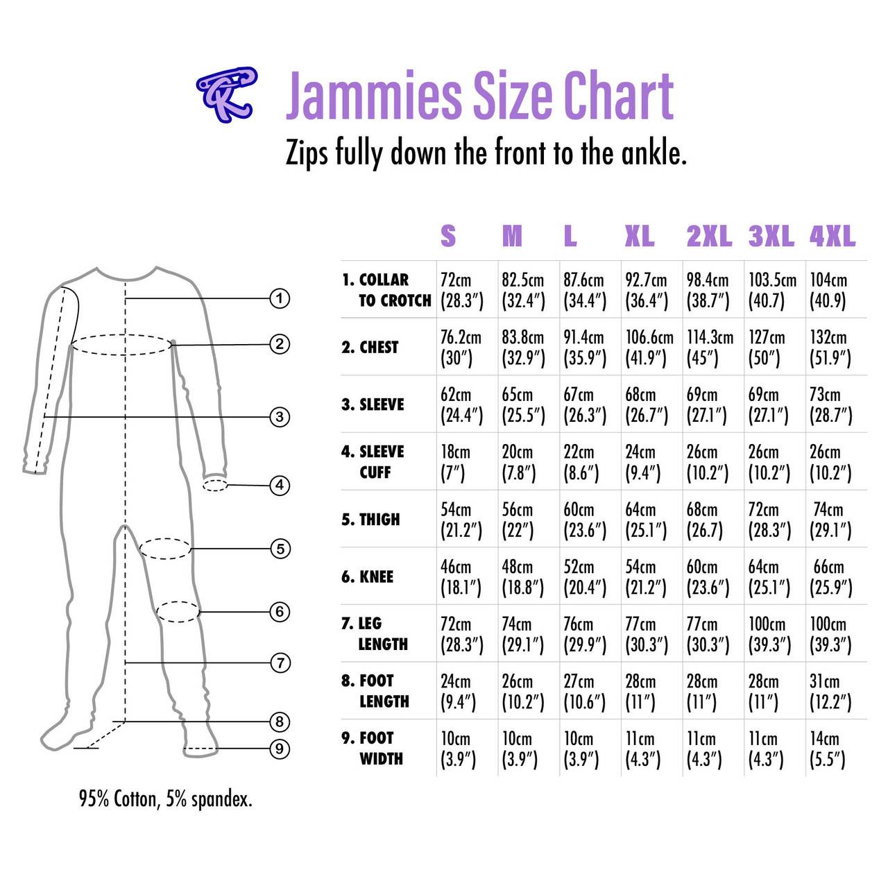 Rearz - Mermaid Tales Zippered Adult Footed Jammies image 1