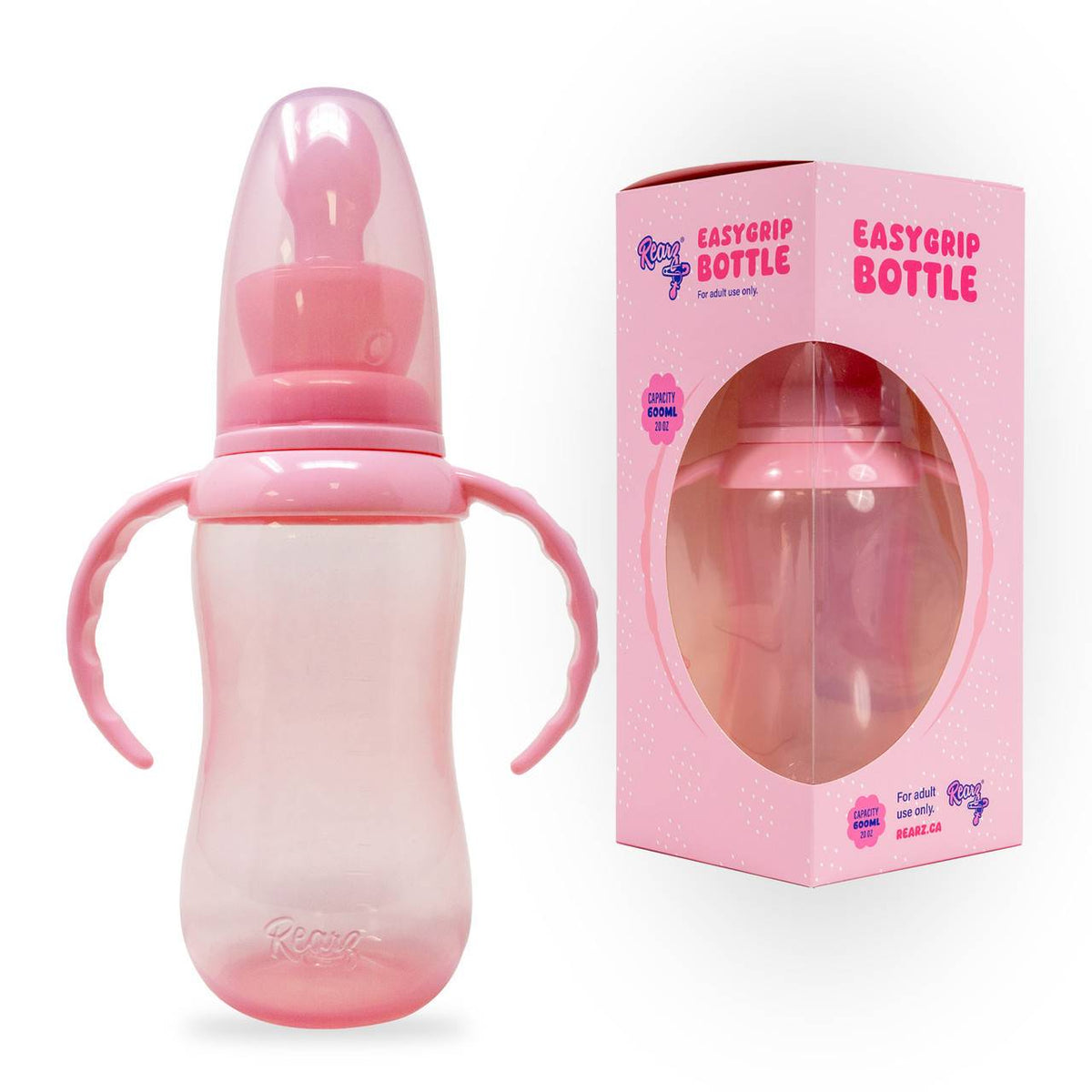 Rearz - Pink Easy Grip Adult Bottle image 0