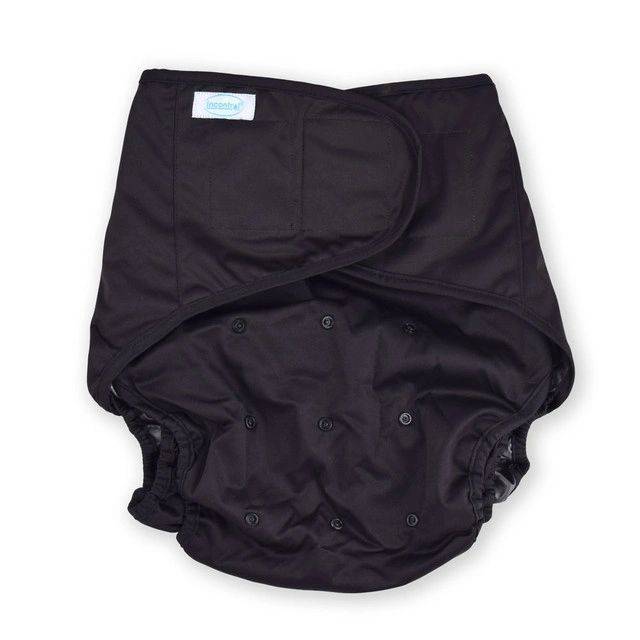 InControl - Black Adult Pocket Diaper image 0