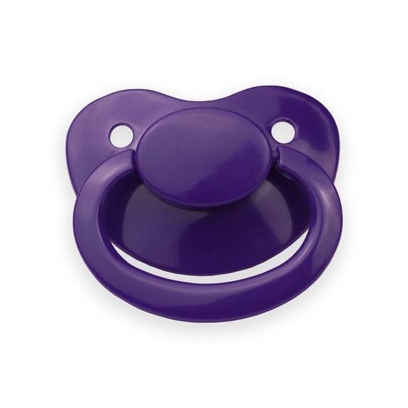 Rearz- Size 6 Adult Pacifier - Dark Purple image
