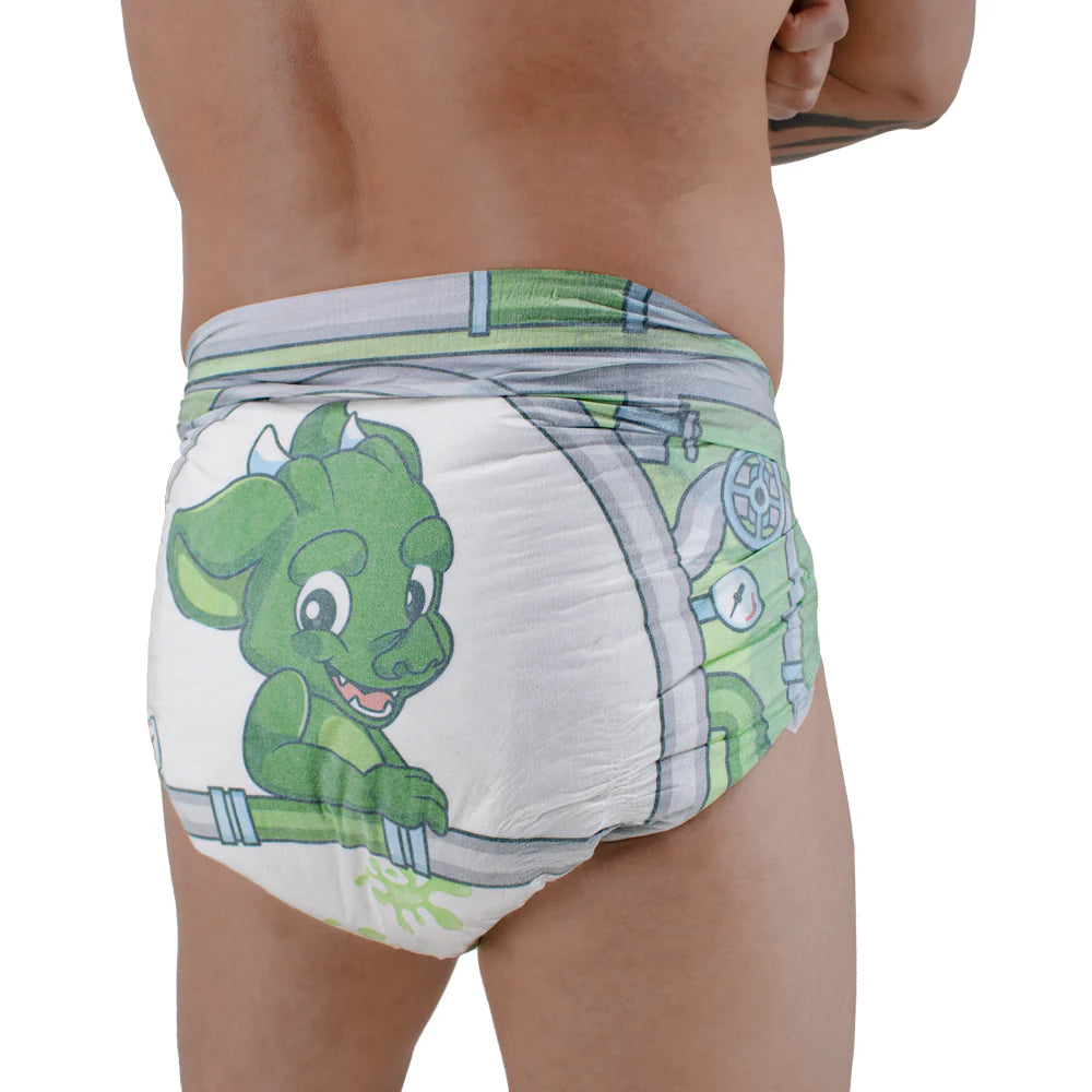 Tykables - Potty Monsters Adult Diapers image 3