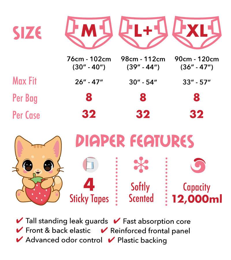 Rearz - Omutsu Purrfection Adult Diapers image 4
