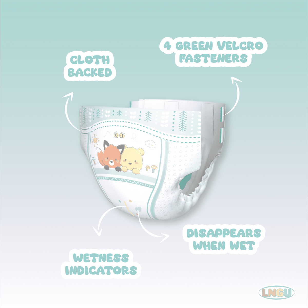 LNGU - Honey Tales Adult Diapers image 1