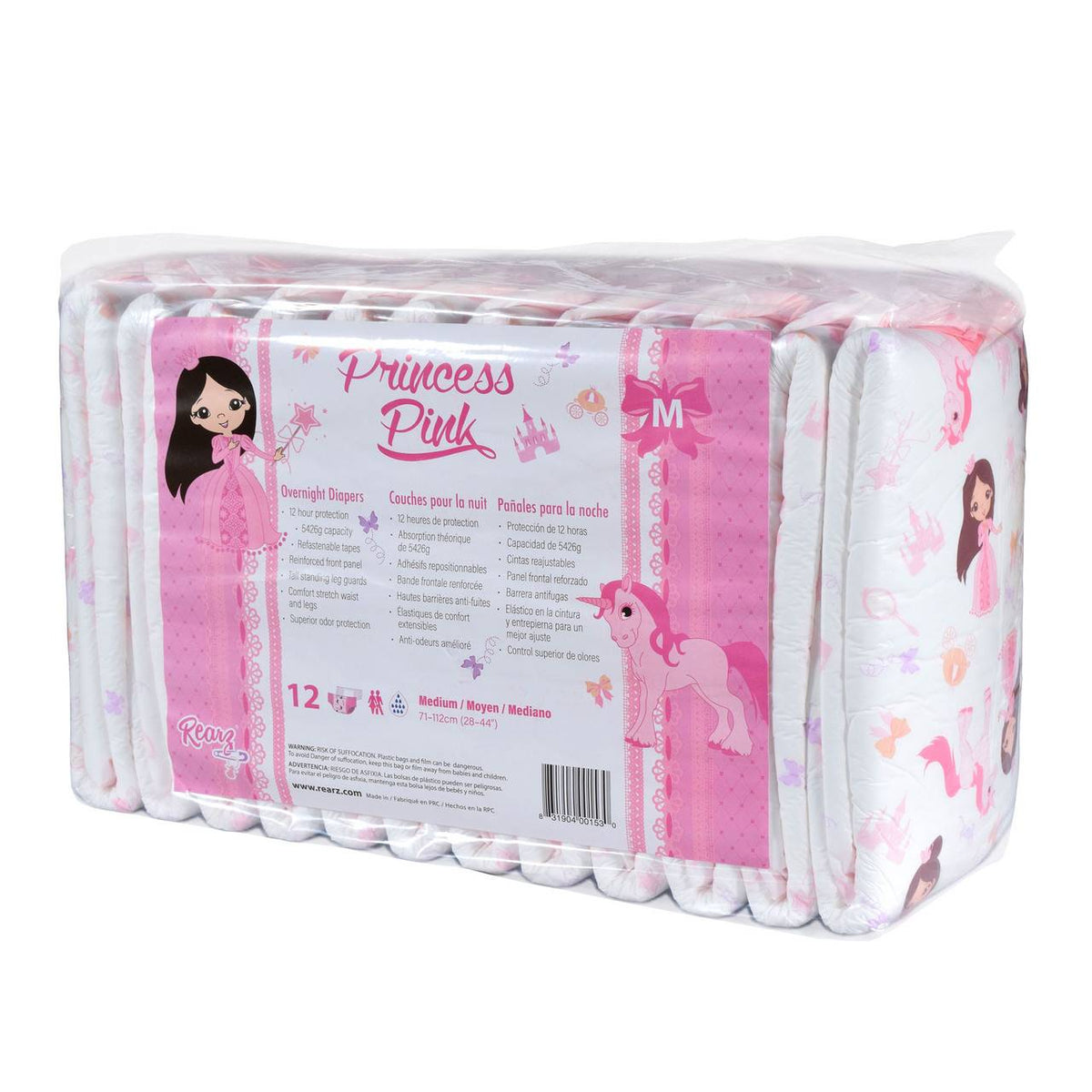 Rearz - Princess Pink Adult Diapers image 0