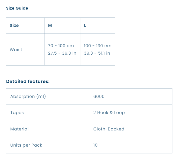 Kiddo - Teddy Ultra 2 Tape Adult Diapers image 5