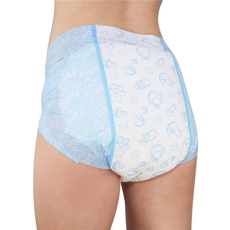 LFB - Nursery Blue Adult Diapers image 4