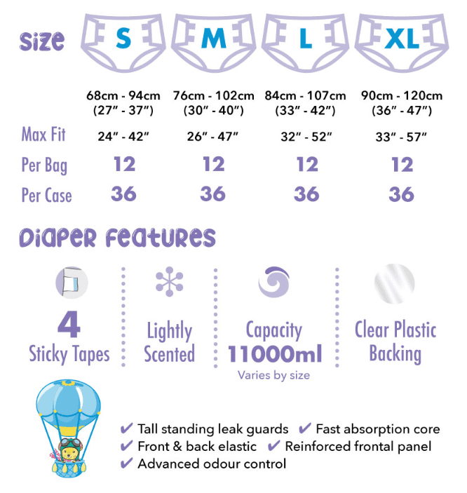 Rearz - Daydreamers Adult Diapers image 6