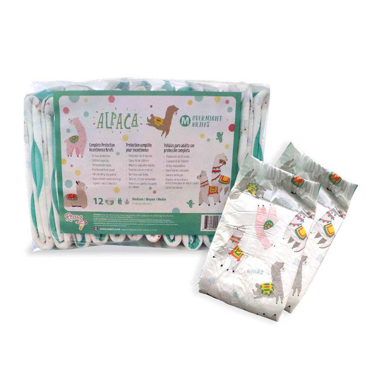 Rearz - Alpaca Adult Diapers image 0