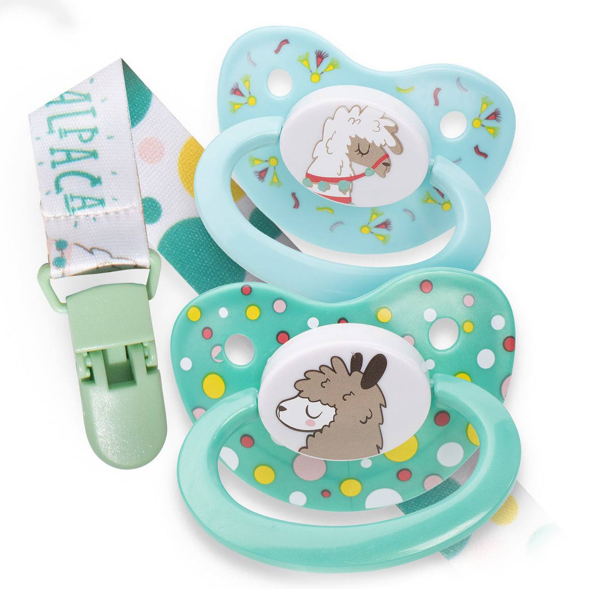 Rearz - Alpaca 2 Pacifiers and Clip Pack image 4
