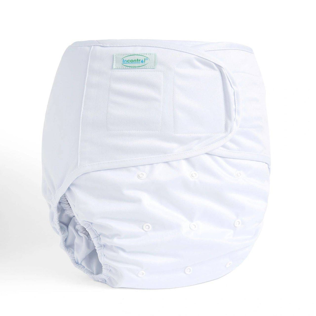 InControl - White Adult Pocket Diaper image 0