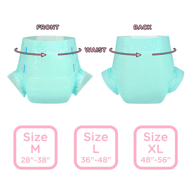 LFB - ABDry Green Adult Diapers