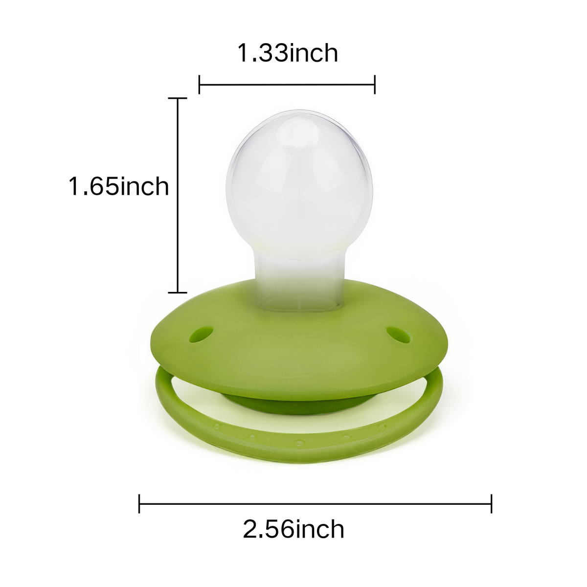 CutiePlusU - Round Adult Pacifier