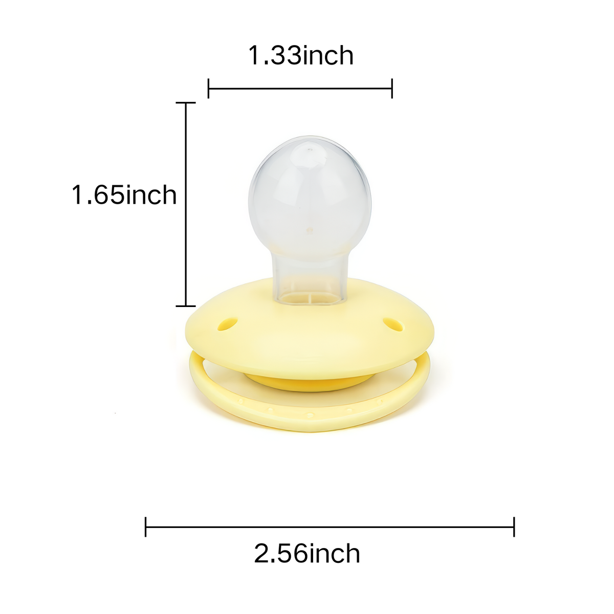 CutiePlusU - Round Adult Pacifier