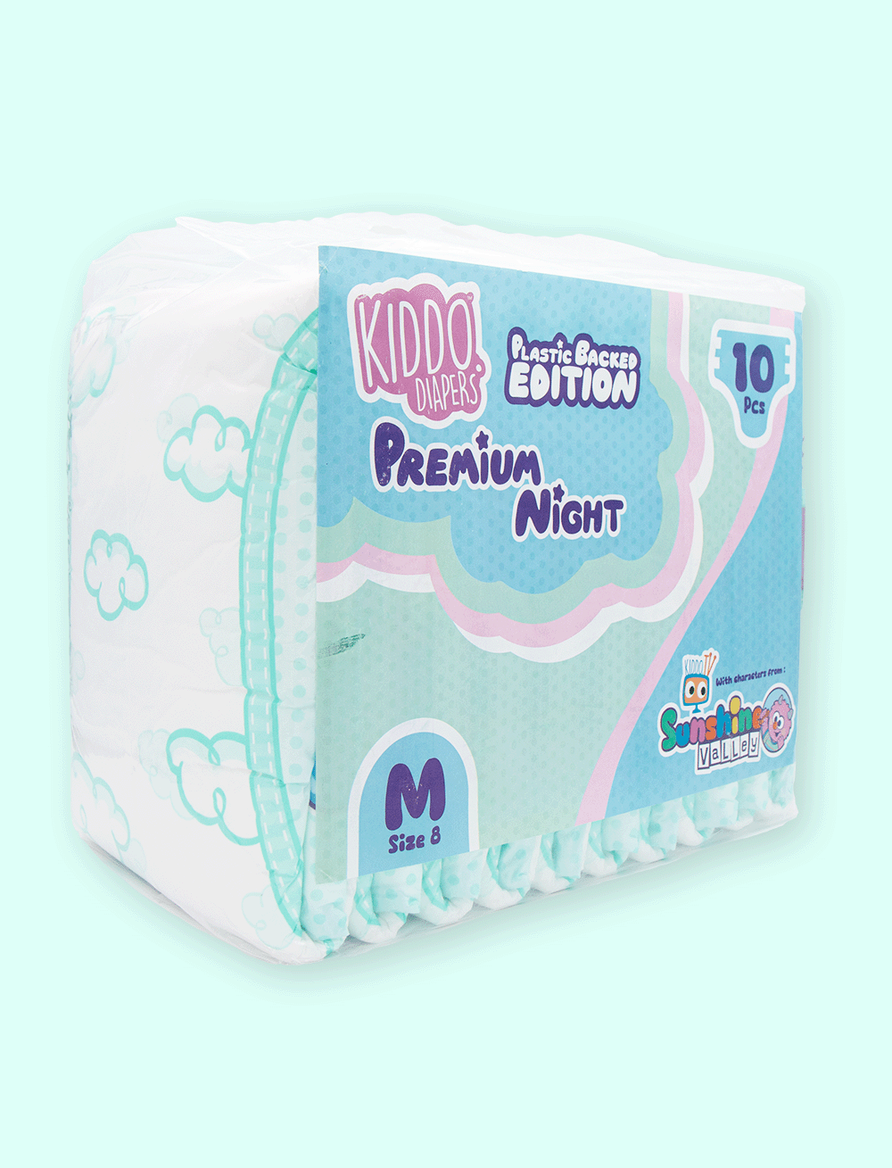 Kiddo - Premium Night Plastic Backed Adult Diapers