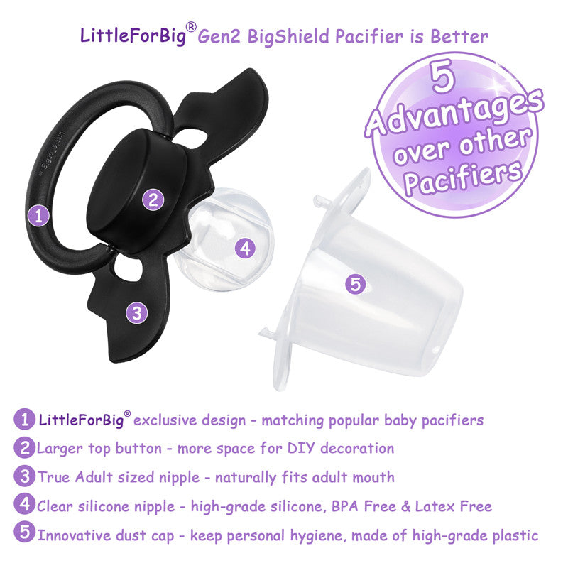 LFB - GEN-II Baby Bat Pacifier