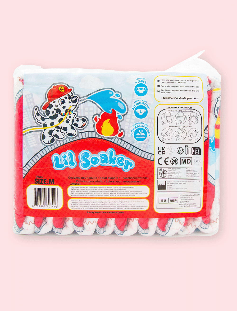 Kiddo - Lil Soaker V2 Adult Diapers