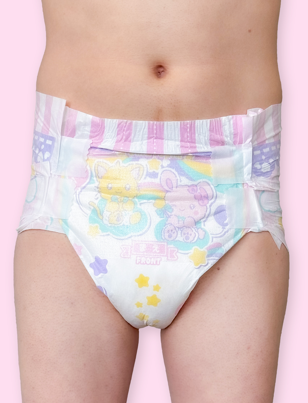 Kiddo - Omutopia Pastel Puffies Adult Diapers