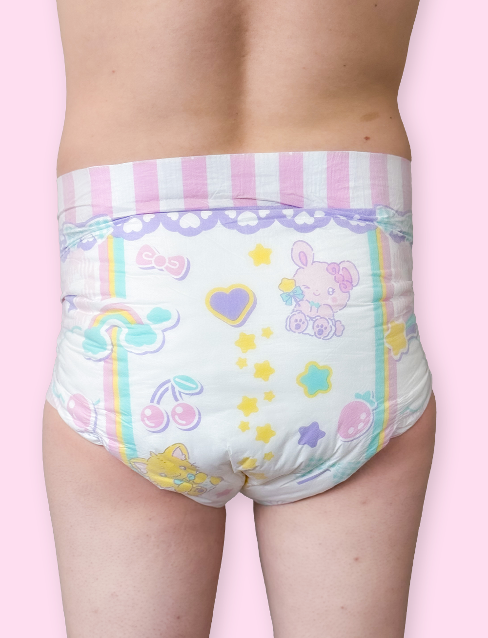 Kiddo - Omutopia Pastel Puffies Adult Diapers
