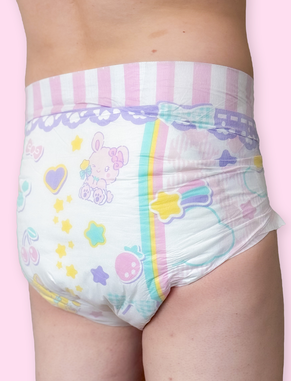 Kiddo - Omutopia Pastel Puffies Adult Diapers