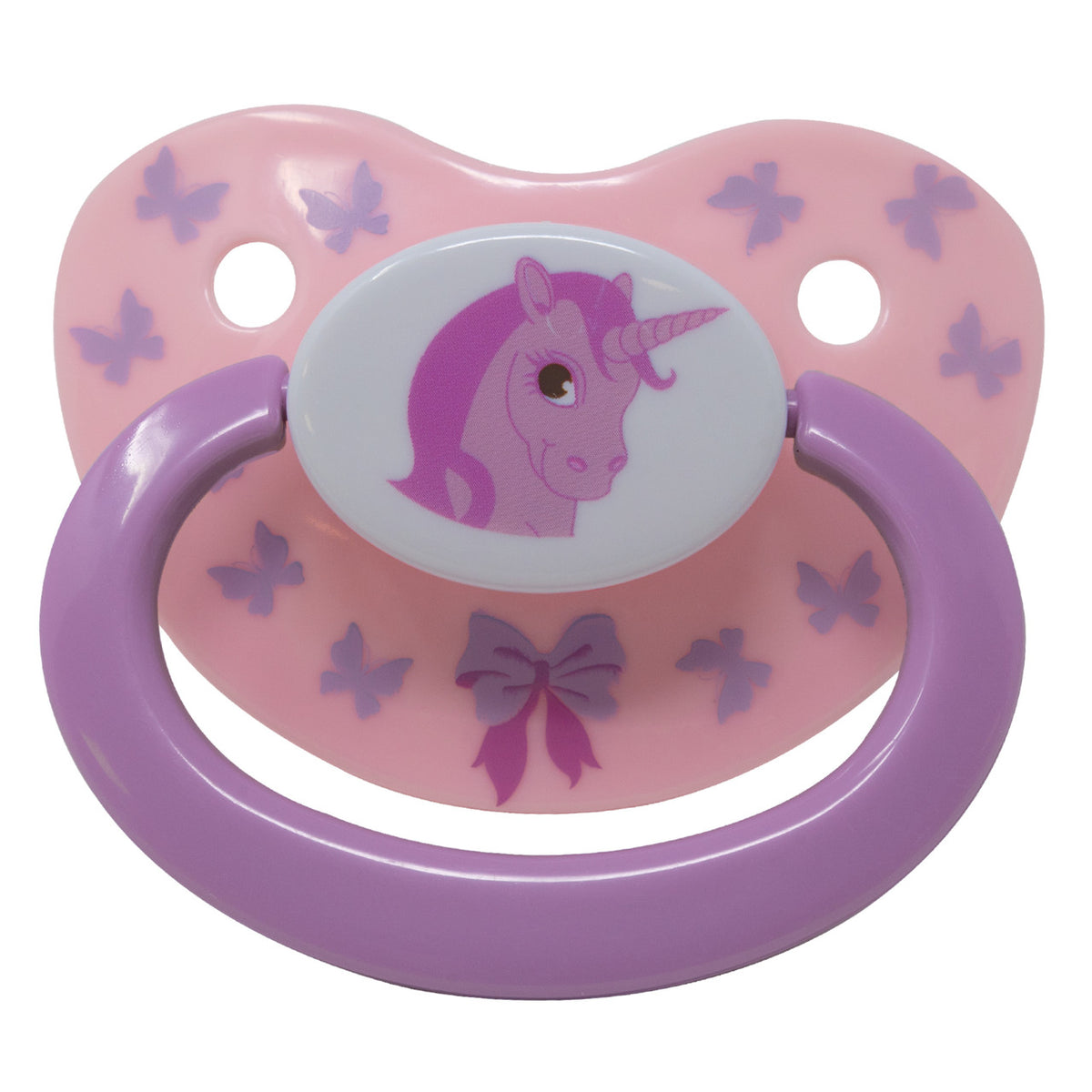 Rearz - Princess Pink 2 Pacifiers and Clip Pack